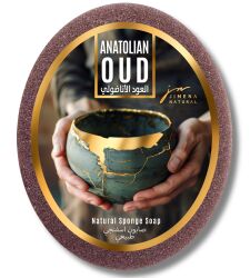 ANATOLIAN OUD DOĞAL SÜNGERLİ SABUN 135 GR / Anatolian Oud Natural Sponge Soap - Jimena Natural