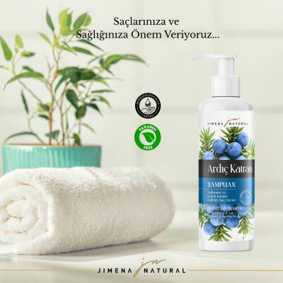 Ardıç Katran Şampuan 500ml - Yağlanma, Dökülme ve Kepek Karşıtı, Bitkisel, Parabensiz - 1
