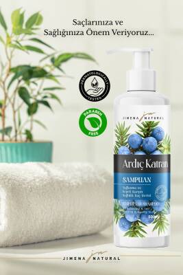 Ardıç Katran Şampuan 500ml - Yağlanma, Dökülme ve Kepek Karşıtı, Bitkisel, Parabensiz - 3