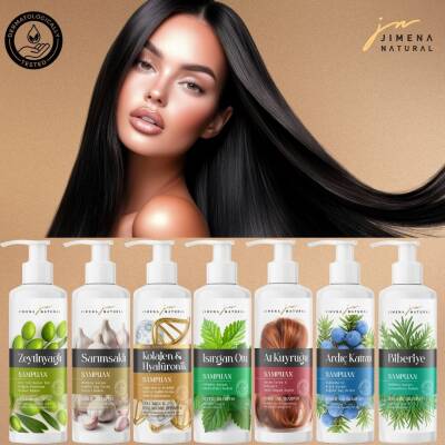 Biberiye Şampuanı Dökülme Karşıtı 500 ML Doğal, Dolgun ve Canlı Görünümlü, Hacimli Saçlar, Parabensiz - 3