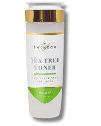 ÇAY AĞACI TONİK – Siyah Nokta & Akne Karşıtı / TEA TREE TONER – Anti Black Spot & Anti Acne 200 ML - SHINECO