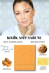 CİLT AYDINLATICI KOJİK ASİT & ZERDEÇAL & GİNSENG SABUNU 85 GR - 1