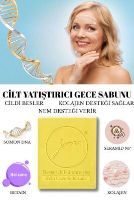 CİLT YATIŞTIRICI SOMON DNA & KOLAJEN GECE SABUNU & SERAMİD NP 85 GR - 1