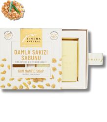 DAMLA SAKIZI SABUNU / GUM MASTIC SOAP 150 GR Sıkılaştırıcı & Kırışıklık Karşıtı / Tightening & Anti Wrinkle - Jimena Natural