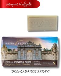 DOLMABAHÇE SARAYI – İSTANBUL ( Magnet Hediyeli) -ZEYTİNYAĞLI DOĞAL SABUN 220 GR / Dolmabahçe Palace – İstanbul - Jimena Natural