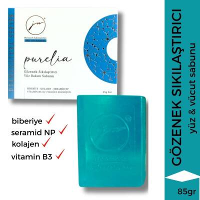 GÖZENEK SIKILAŞTIRICI BİBERİYE & KOLAJEN SABUNU 85 GR - 3
