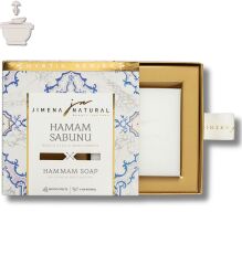 HAMAM SABUNU / HAMMAM SOAP 150 GR Rahatlatıcı & Nemlendirici / Relaxing & Moisturizing - Jimena Natural