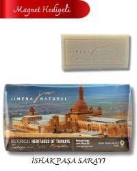 İSHAK PAŞA SARAYI - AĞRI ( Magnet Hediyeli) – ZEYTİNYAĞLI DOĞAL SABUN 220 GR / İshakpasa Palace – Ağrı - Jimena Natural