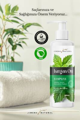 ISIRGAN OTU ŞAMPUANI DÖKÜLME KARŞITI 500 ML DOĞAL BİTKİSEL PARABENSİZ - 4