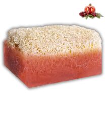 KABAK LİFLİ NAR SABUNU 120 GR – El Yapımı Doğal Sabun - Jimena Natural