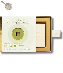 KİL SABUNU / CLAY SOAP 150 GR Gözenek Temizleyici & Siyah Nokta Karşıtı / Pore Cleanser & Anti Black Spot - Jimena Natural