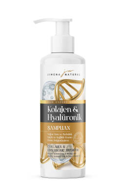 KOLAJEN & HYALURONİK ŞAMPUAN NEM VE PARLAKLIK DOLGUN GÜÇLÜ VE SAĞLIKLI UZAMA BİTKİSEL PARABENSİZ - 2
