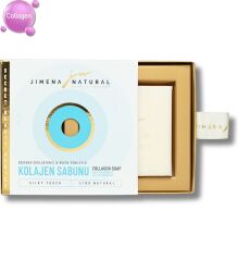 KOLAJEN SABUNU / COLLAGEN SOAP 150 GR Gözenek Sıkılaştırıcı & Hücre Yenileyici / Pore Tightening & Cell Regenerative - Jimena Natural