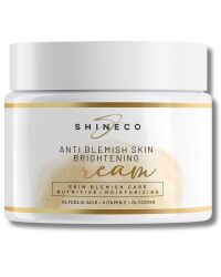 LEKE KARŞITI CİLT AYDINLATICI KREM - ANTI BLEMISH SKIN BRIGHTENING CREAM 50 ML - SHINECO