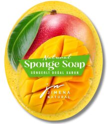 MANGO DOĞAL SÜNGERLİ SABUN 125 GR / Mango Natural Sponge Soap - Jimena Natural
