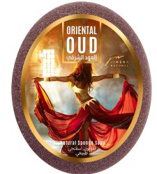 ORIENTAL OUD DOĞAL SÜNGERLİ SABUN 135 GR / Oriental Oud Natural Sponge Soap - Jimena Natural