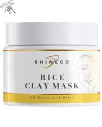 PİRİNÇ MASKE – Beyazlatıcı & Aydınlatıcı / RICE CLAY MASK - Whitening & Lighting 50 ML - SHINECO
