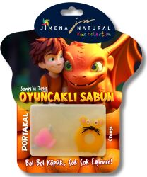 PORTAKAL KOKULU OYUNCAKLI SABUN 125 GR / Soap’n Toys – Orange (Ejderha Serisi) - Jimena Natural