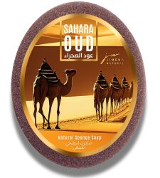 SAHARA OUD DOĞAL SÜNGERLİ SABUN 135 GR / Sahara Oud Natural Sponge Soap - Jimena Natural