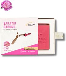ŞAKAYIK SABUNU / PEONY SOAP 150 GR Cilt Yatıştırıcı & Nemlendirici / Skin Soothing & Moisturizing - Jimena Natural