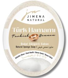 TÜRK HAMAMI DOĞAL SÜNGERLİ SABUN 125 GR / Turkish Hammam Natural Sponge Soap 125 gr - 2