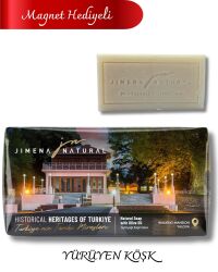  YÜRÜYEN KÖŞK – YALOVA ( Magnet Hediyeli) -	ZEYTİNYAĞLI DOĞAL SABUN 220 GR – / Walking Mansion – Yalova - Jimena Natural