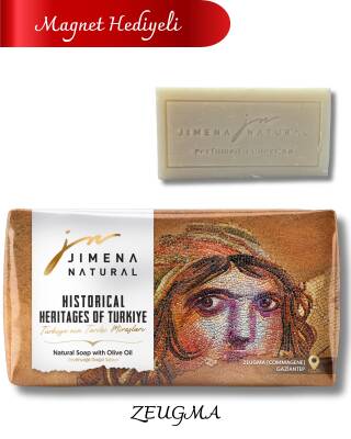 ZEUGMA (COMMAGENE) – GAZİANTEP ( Magnet Hediyeli) - ZEYTİNYAĞLI DOĞAL SABUN 220 GR - 1